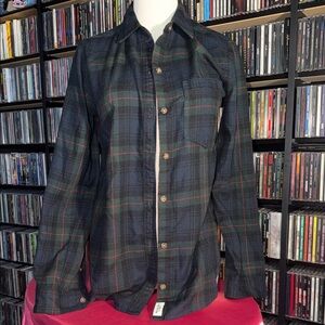 Abercrombie & Fitch Soft A&F Collection Plaid Button Down Size Small